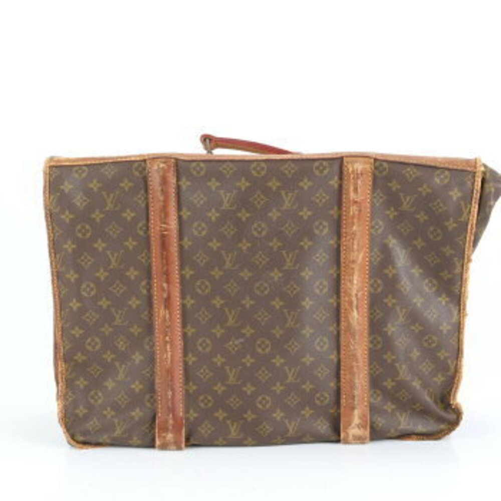 Louis Vuitton Monogram Suitcase Leather Garment Carry on Bag Business Travel - Picture 3 of 9